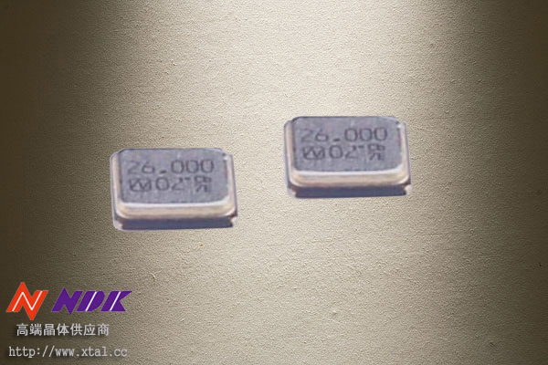 NX2016SA-26M-STD-CZS-2晶振 8PF 25PPM NDK晶振 2016贴片晶振