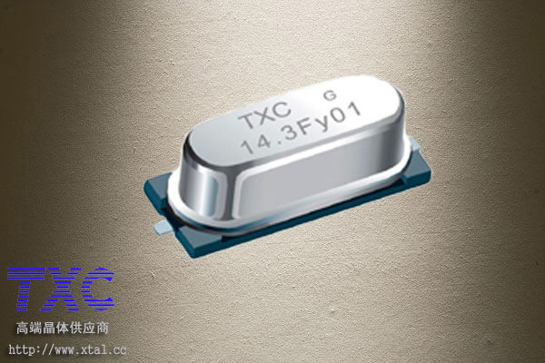 3.6864MHz晶振,9C03600039,18PF,50PPM,TXC晶振,49SMD封装