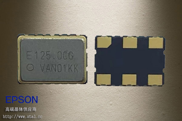 125MHz晶振,SG7050VAN 125.000000M-KJGA3,EPSON爱普生差分晶振,LVDS晶振,2.5V ~ 3.3V,50PPM